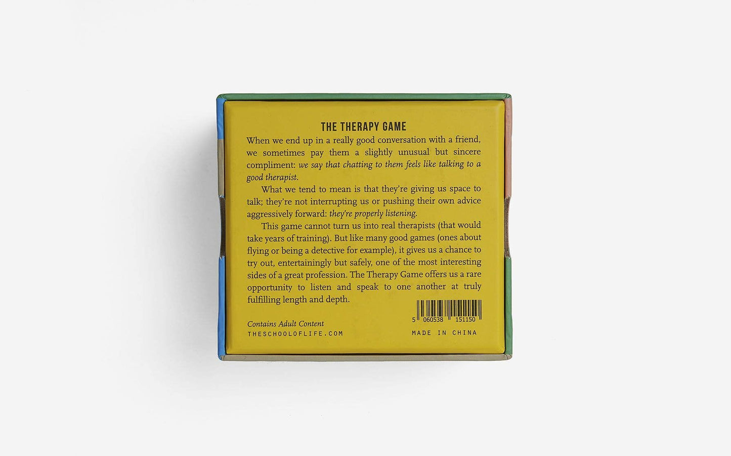 The Therapy Game Cards, Self Reflection Tool