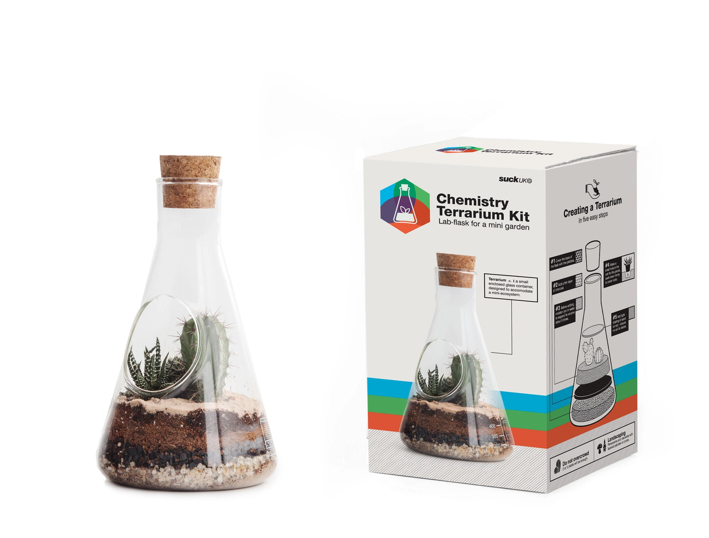 Chemistry Flask Build Your Own Terrarium Kit