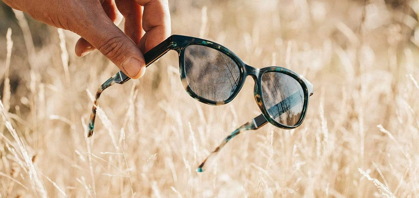 Camp Cove Sunglasses - Blue Opal