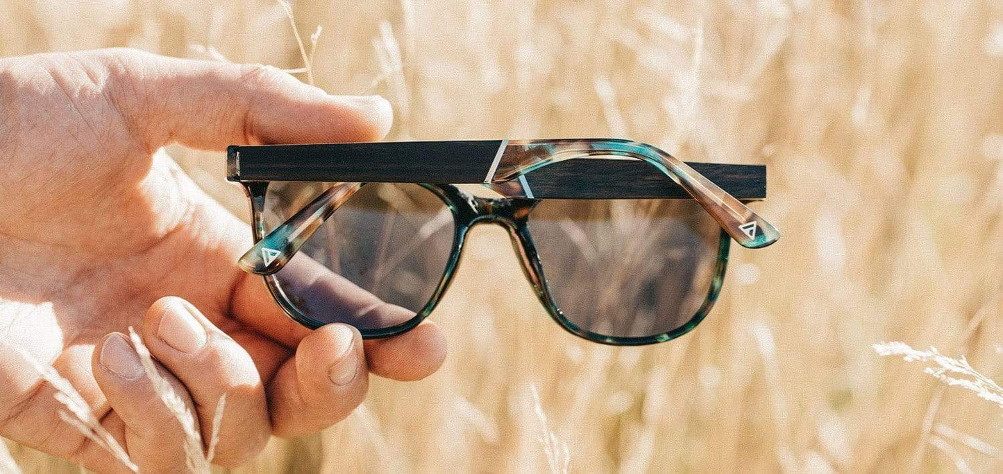 Camp Cove Sunglasses - Blue Opal