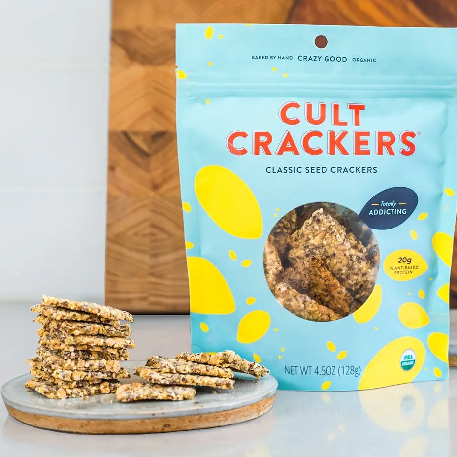 Classic Seed Crackers Organic Gluten Free Snacks