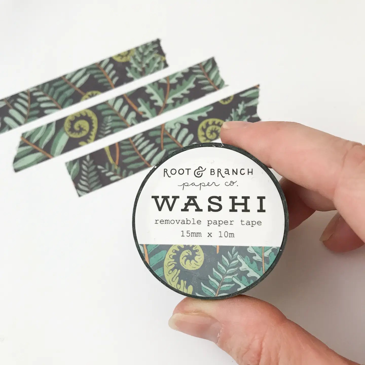 Forest Fern Washi Tape