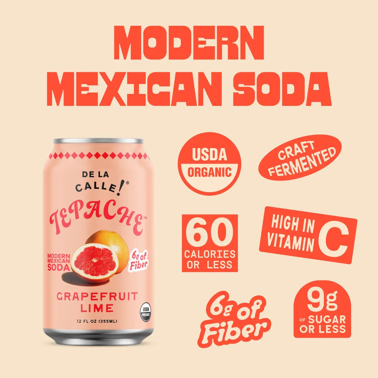 De La Calle Grapefruit Lime Tepache