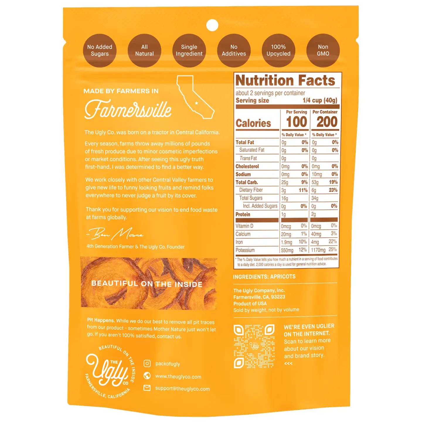 3oz Dried & Sliced Apricots