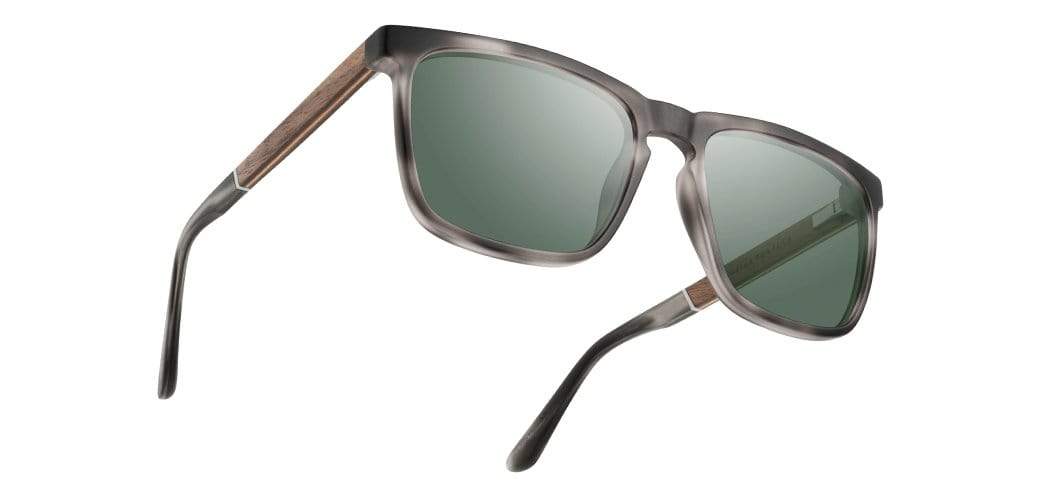 Camp Ridge Sunglasses - Matte Pearl Grey