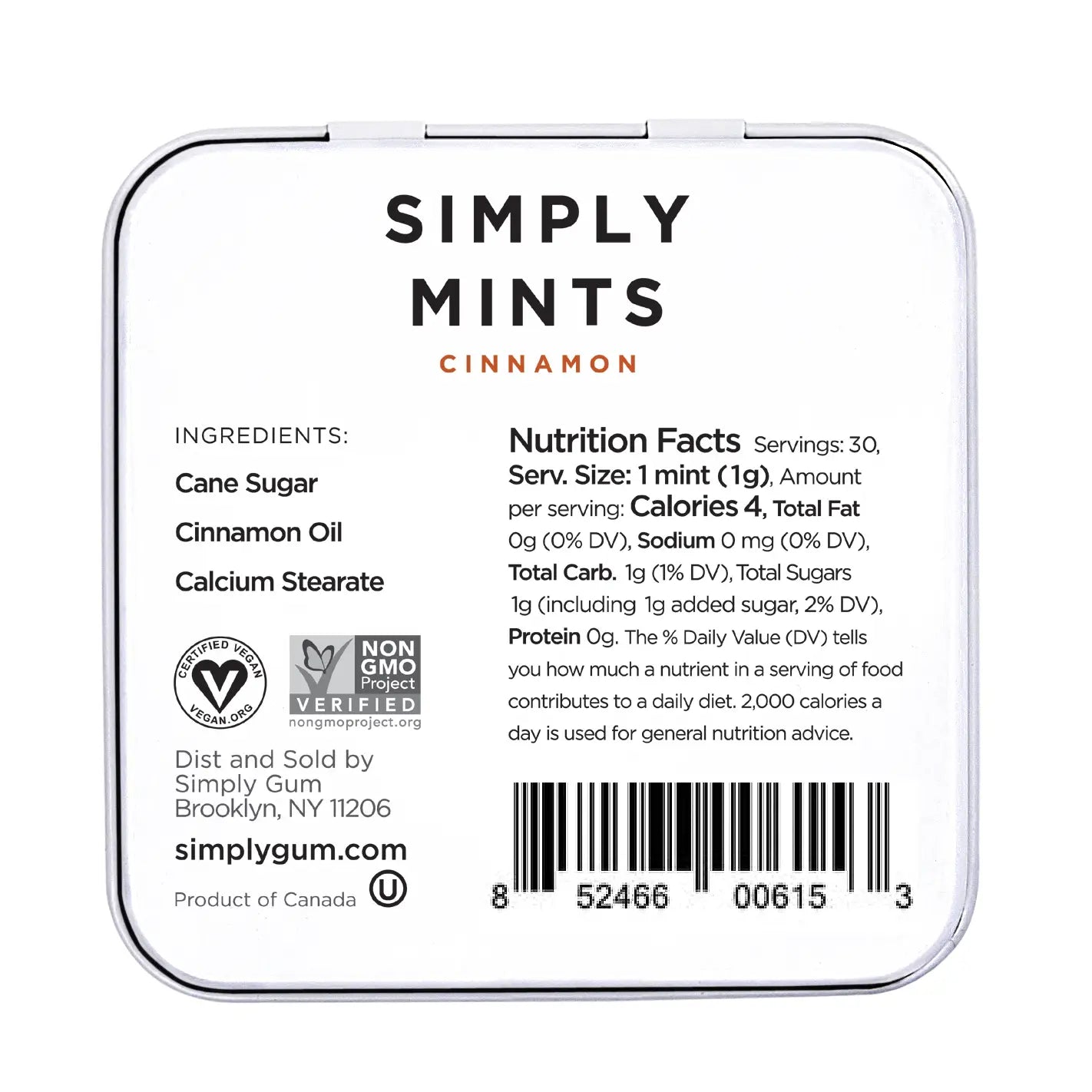 Simply Mints - Cinnamon