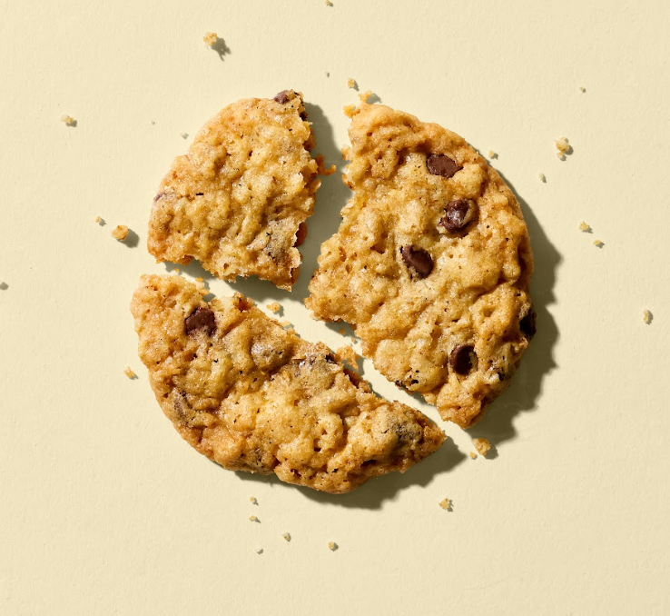 Thin & Crisp Oat Cookies, Dark Chocolate Chip