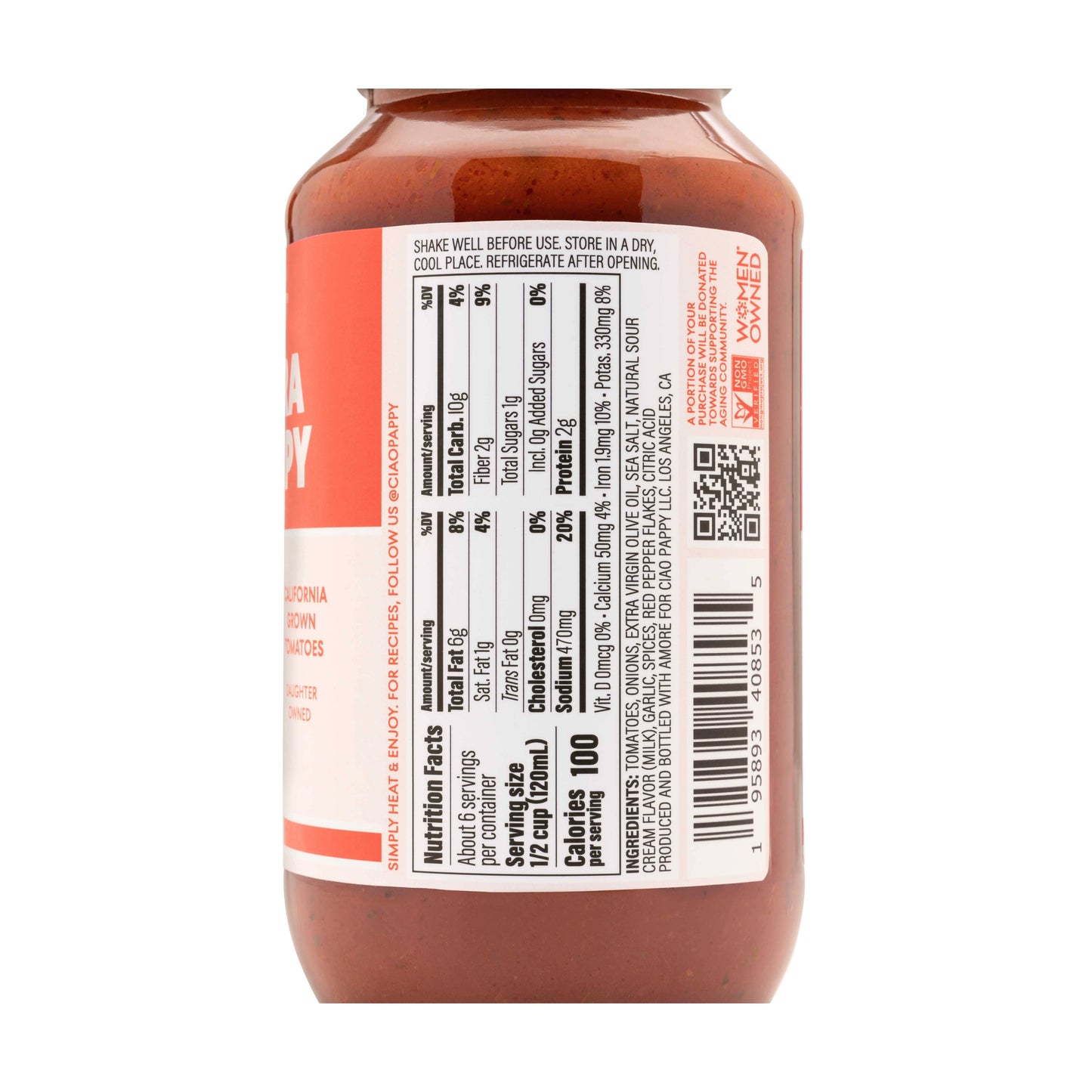 Marinara alla Pappy Pasta Sauce
