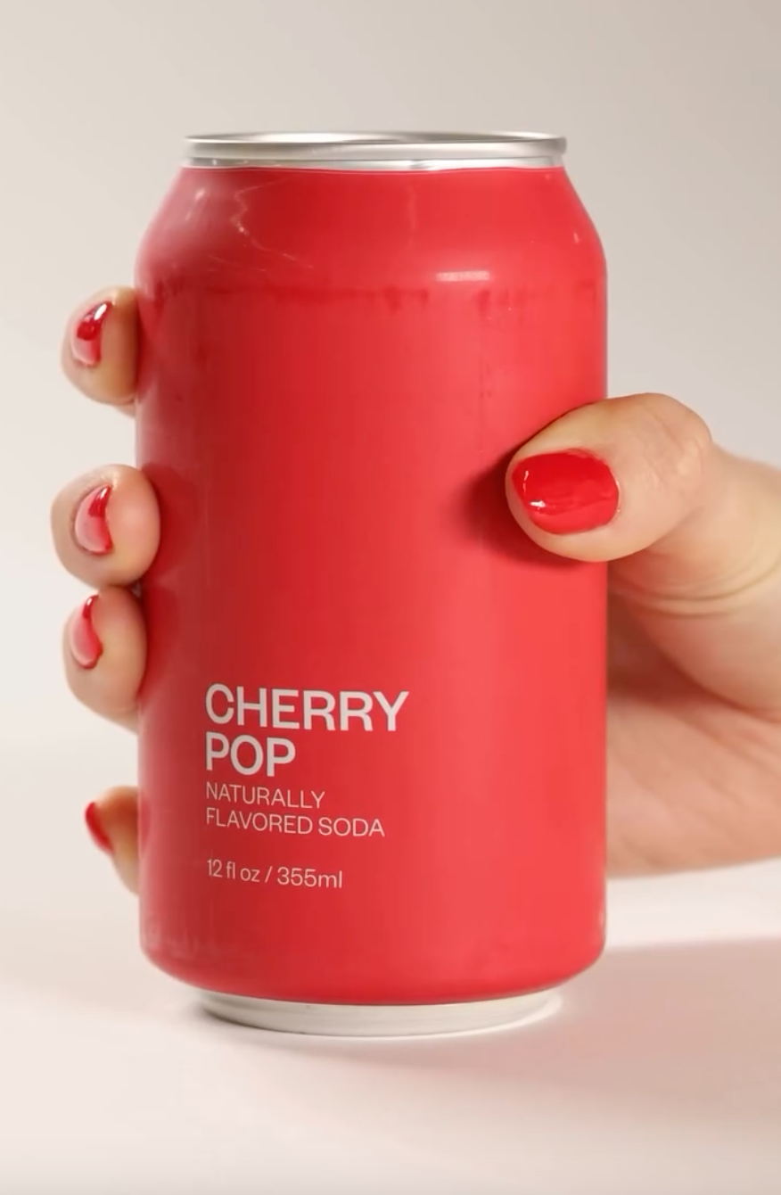 Naturally Flavored Soda - Cherry Pop