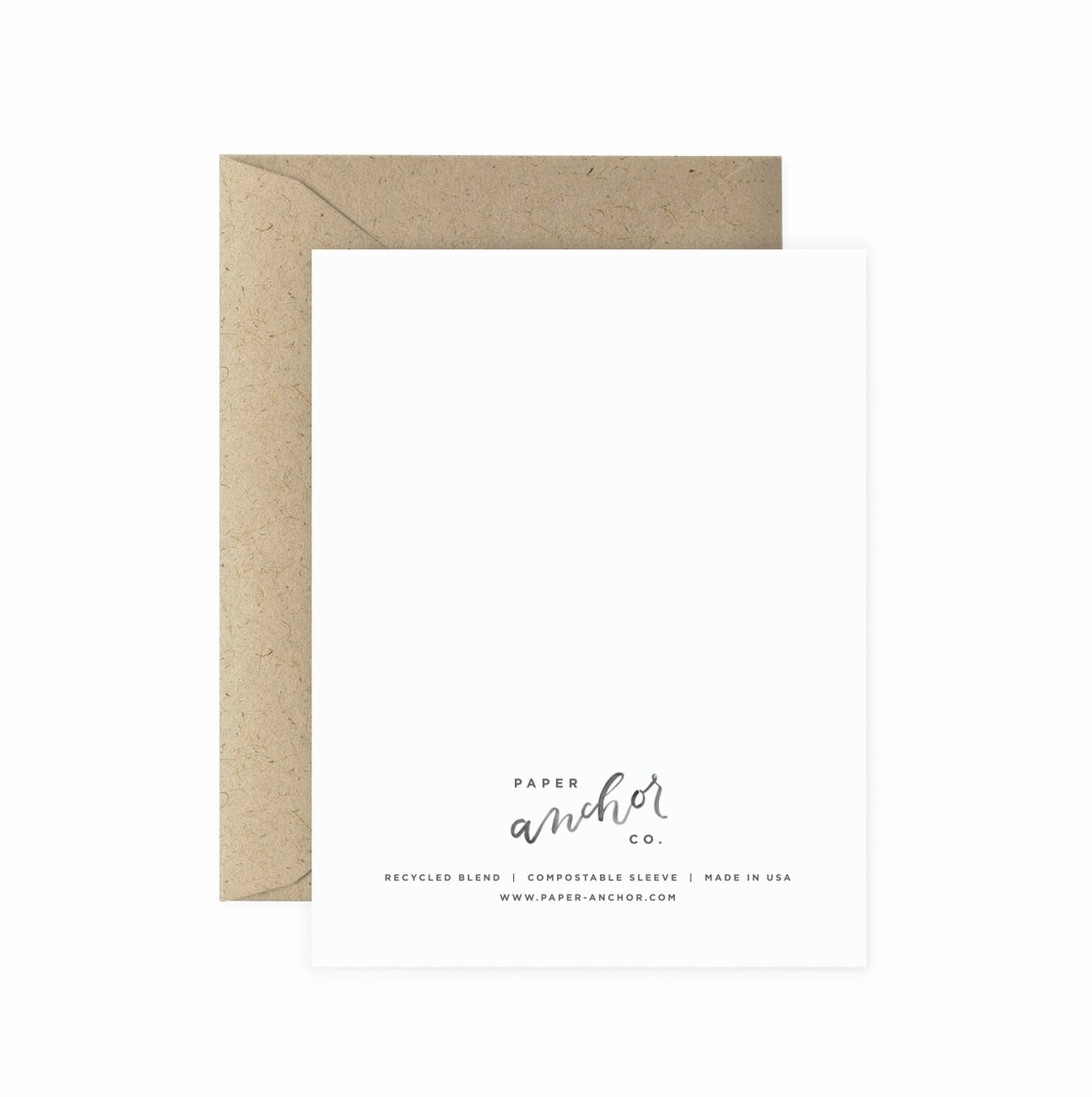 Thanks Foliage Greeting Card