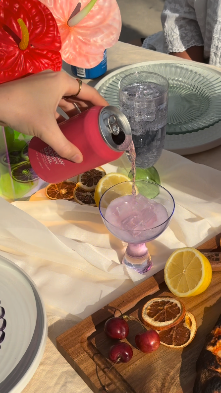 Naturally Flavored Soda - Strawberry Basil