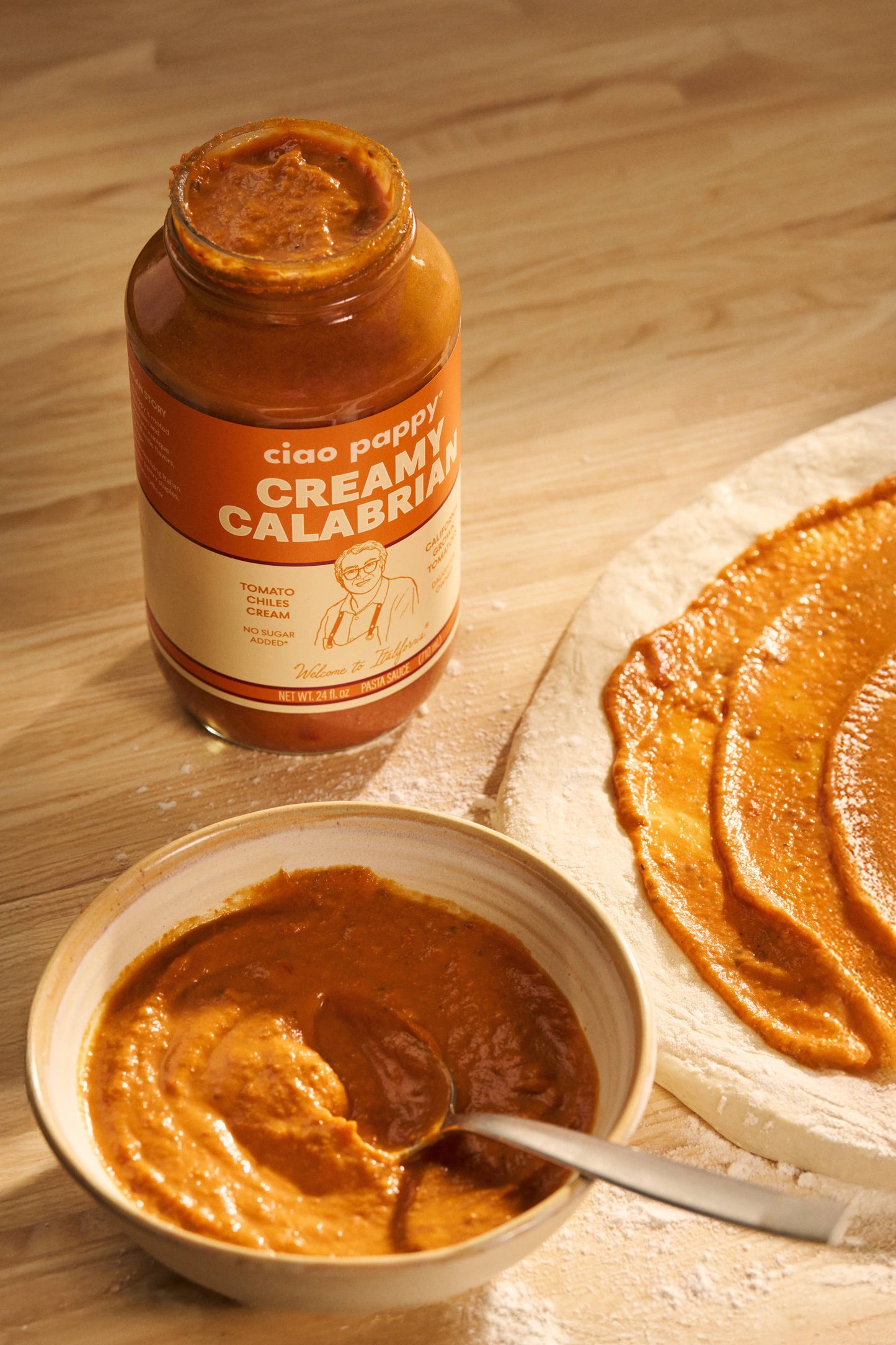 Creamy Calabrian Marinara Pasta Sauce
