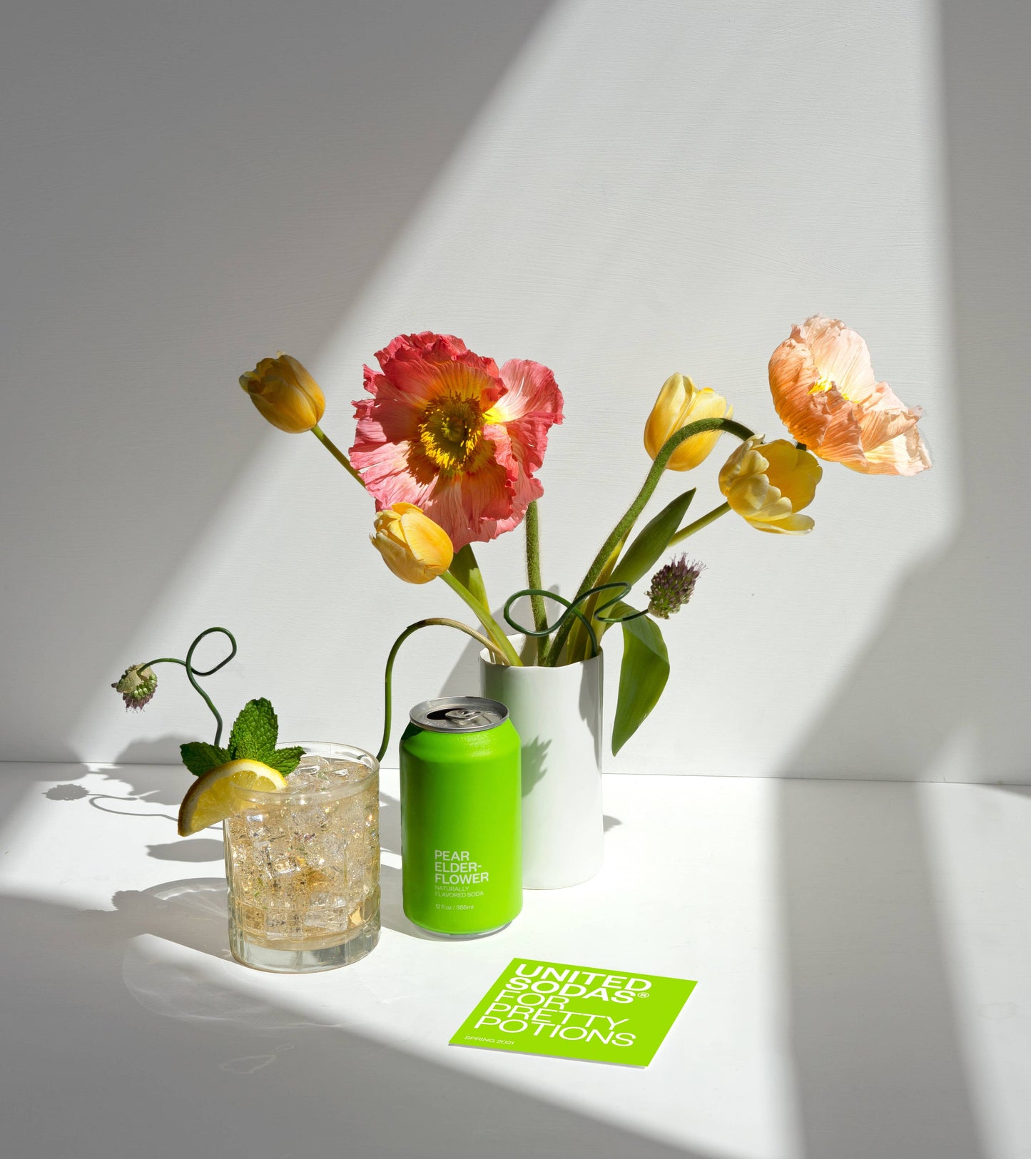 Naturally Flavored Soda - Pear Elderflower
