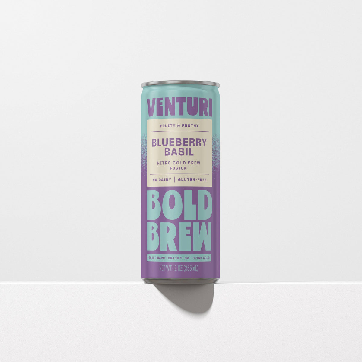 Blueberry Basil Single 12 oz Can