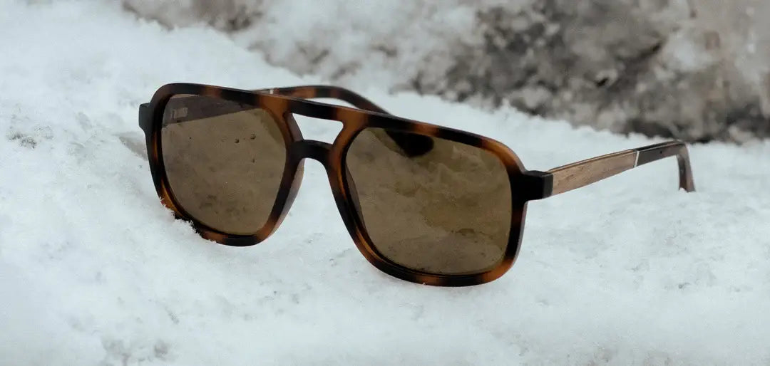 Camp Glacier Sunglasses - Matte Tortoise