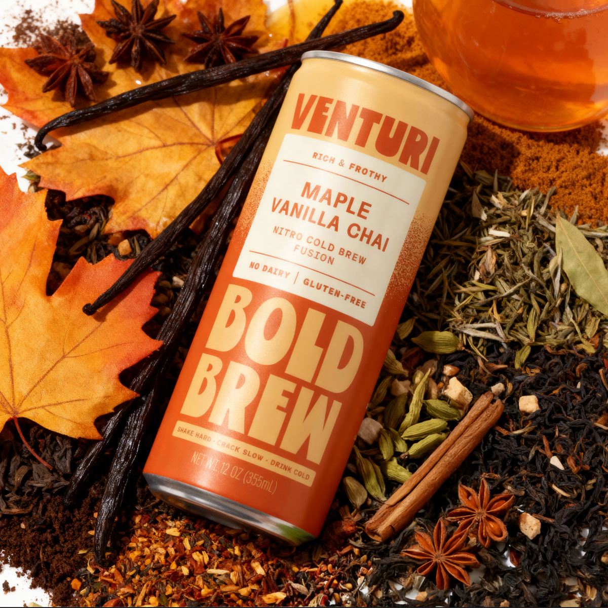 Maple Vanilla Chai Single 12 oz Can