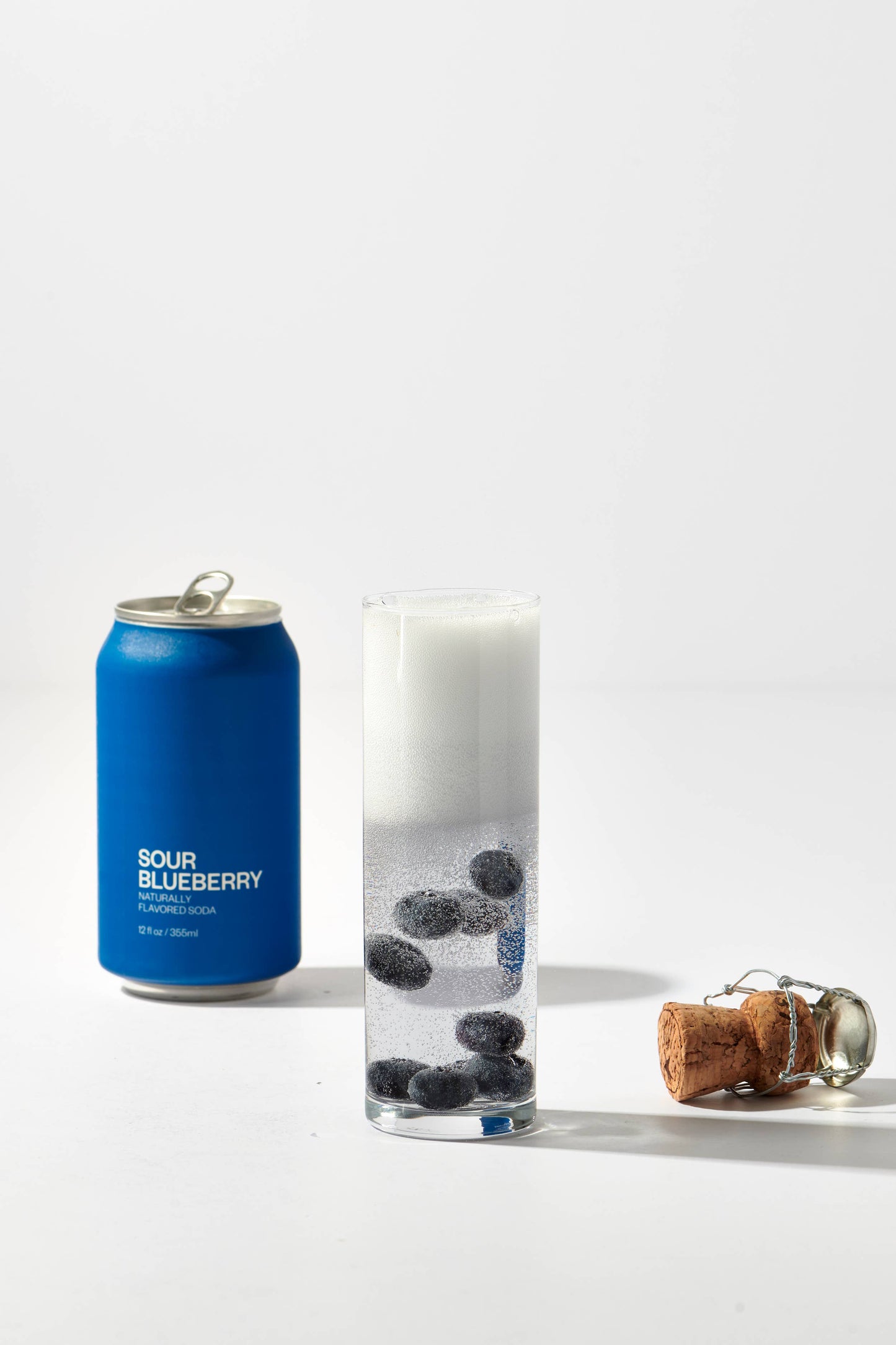 Naturally Flavored Soda - Sour Blueberry