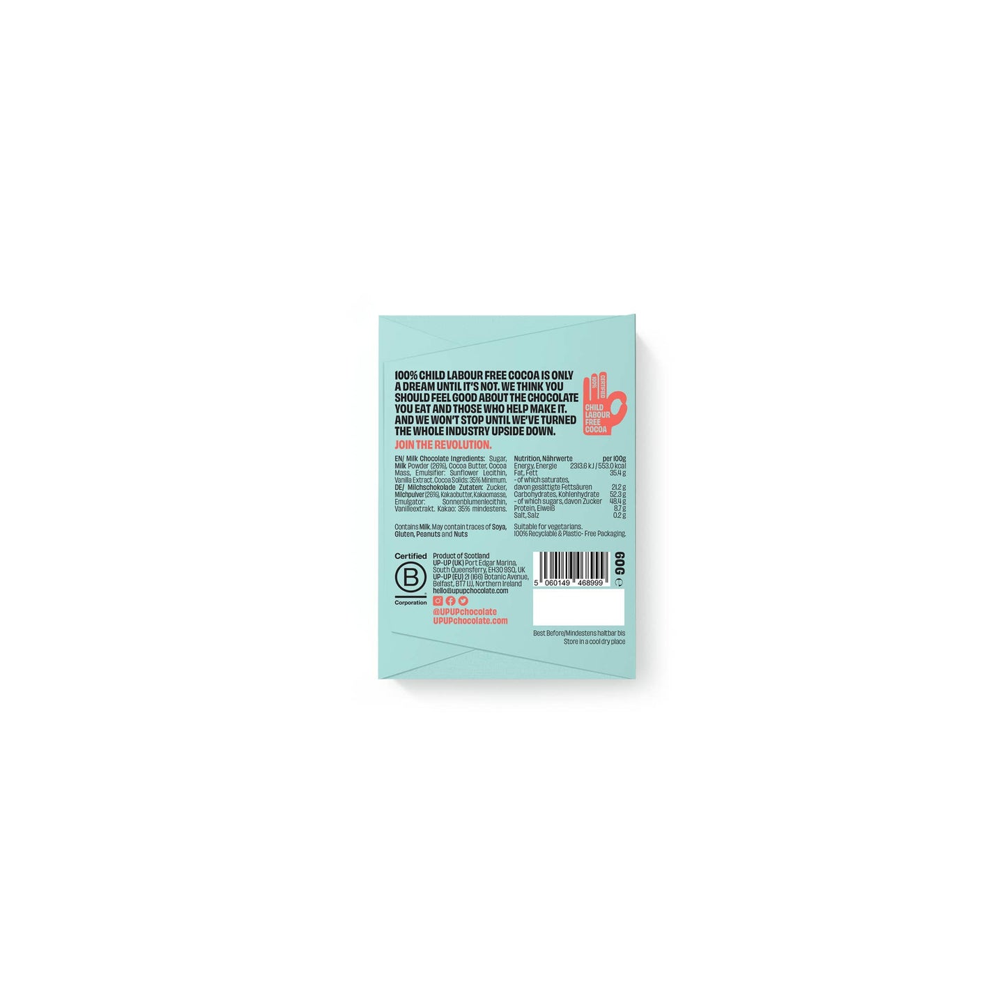 Milk Chocolate Bar 60g