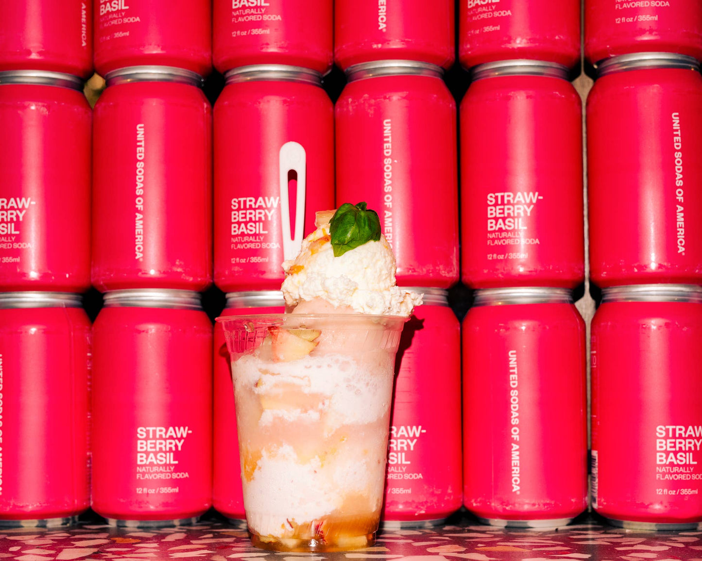 Naturally Flavored Soda - Strawberry Basil