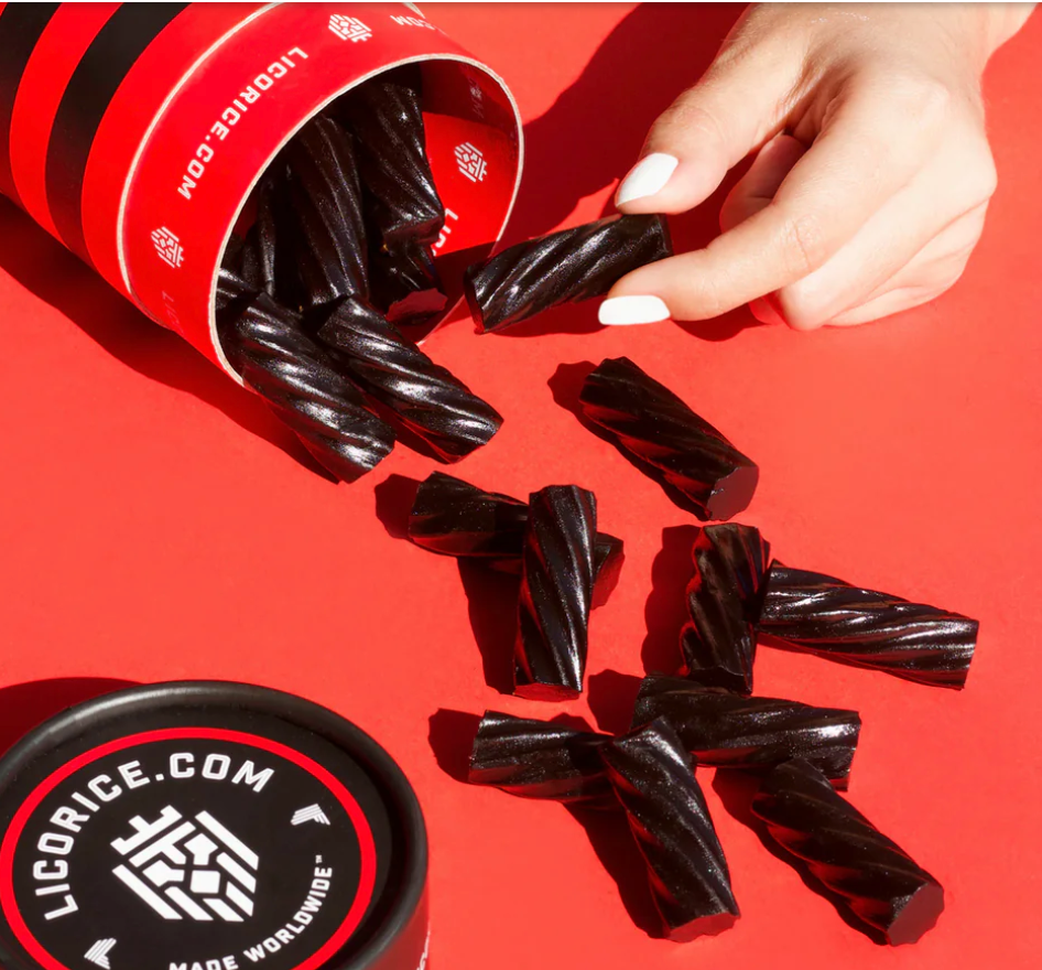 Classic Black Licorice - 8oz Australian Twists
