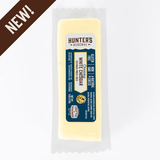 Creamy White Cheddar 4oz Cheese Bar, Shelf Stable