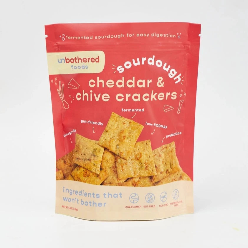 Cheddar & Chive Sourdough Cracker