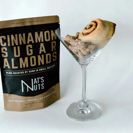Cinnamon Sugar Roasted Almonds
