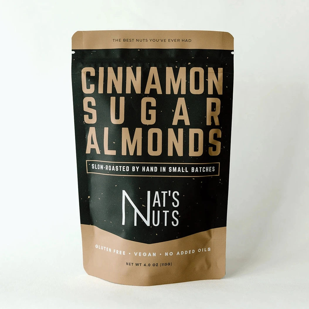 Cinnamon Sugar Roasted Almonds