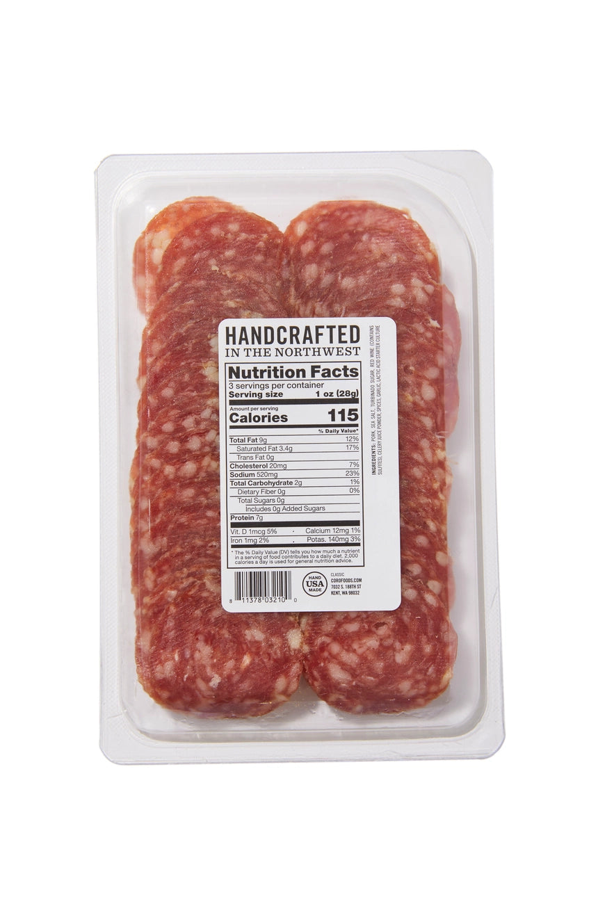 Sliced Pack - Uncured Classic Salami