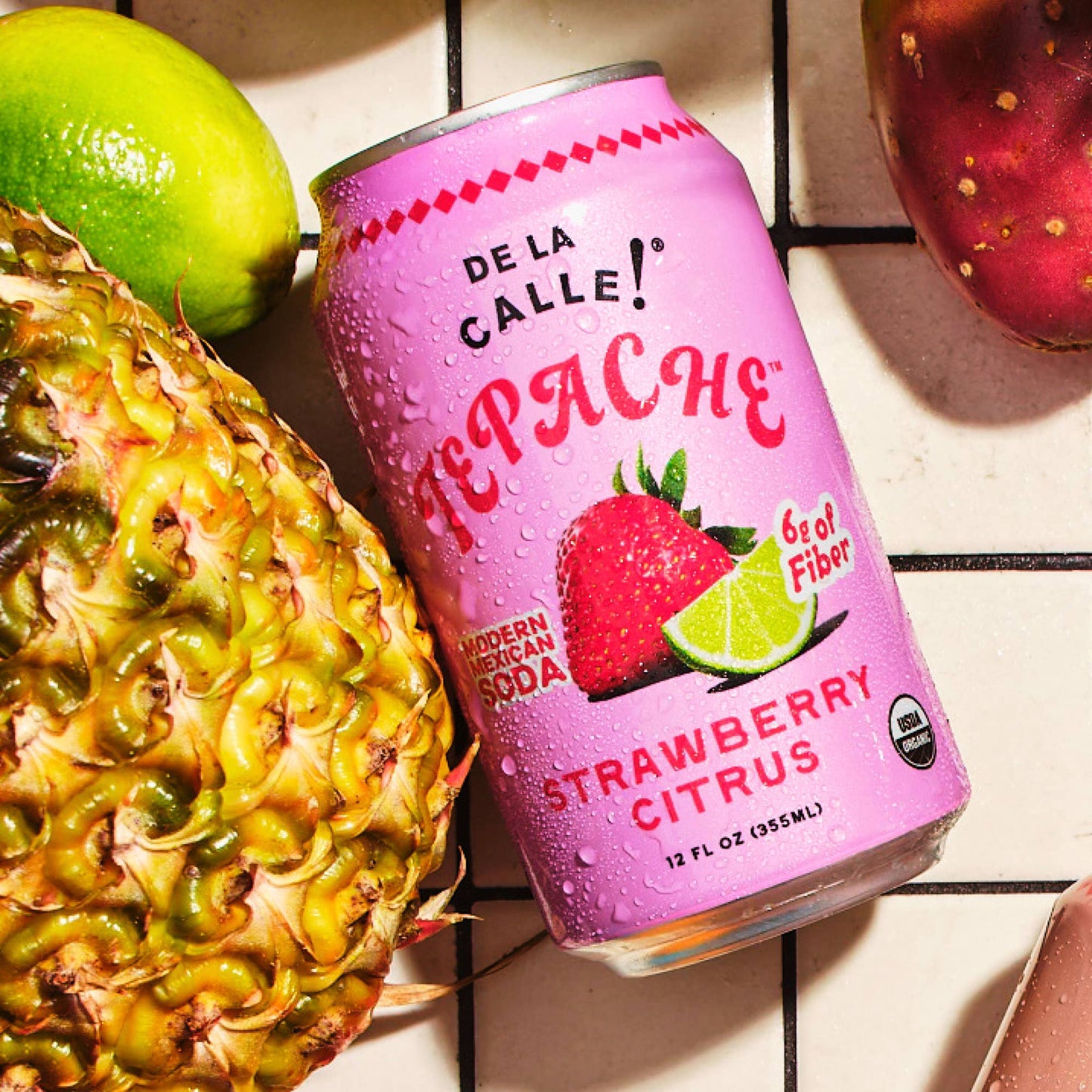De La Calle Strawberry Citrus Tepache
