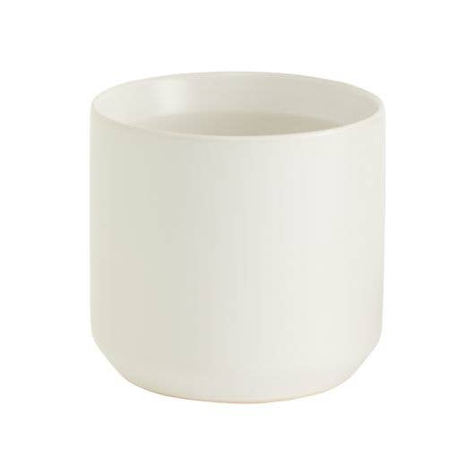 Large White Ceramic Planter Pot