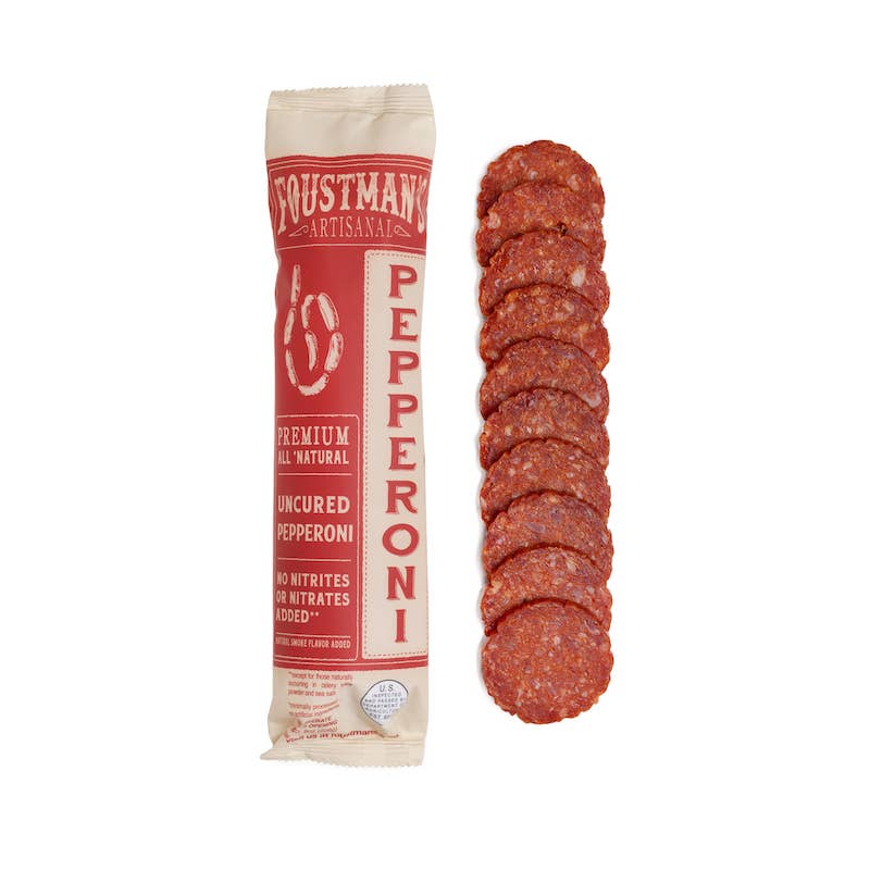 PEPPERONI | FOUSTMAN'S ALL-NATURAL UNCURED - 8oz