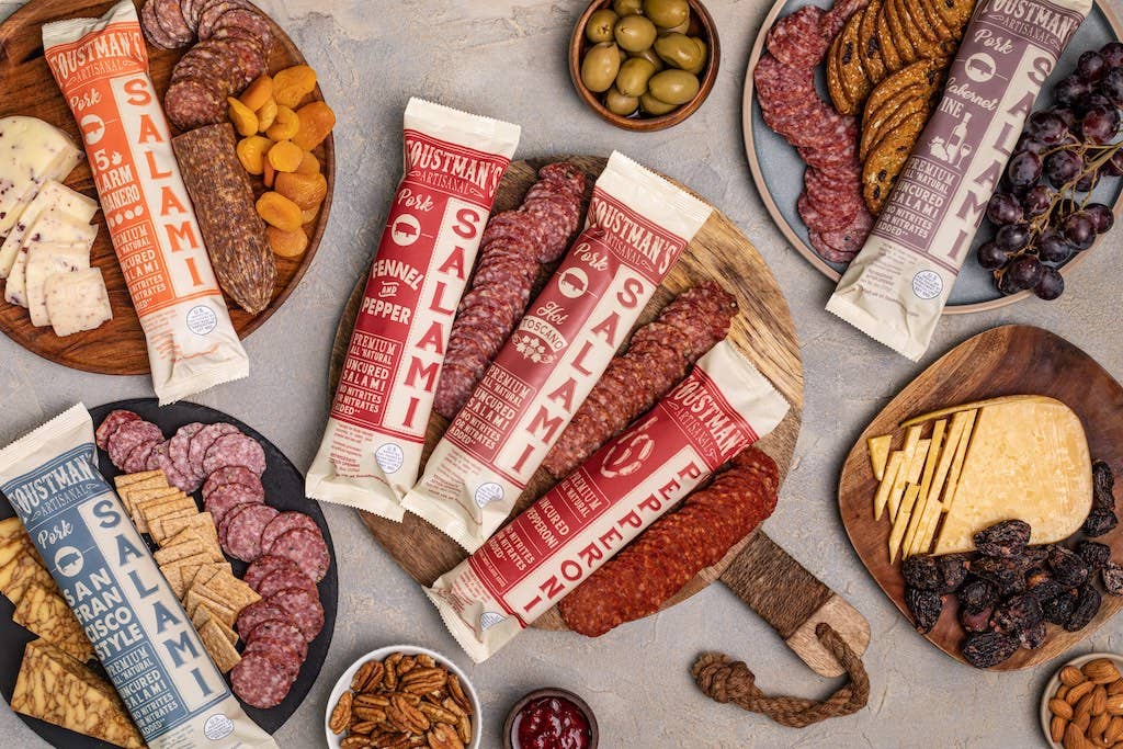 PORK CABERNET WINE | FOUSTMAN'S ALL-NATURAL UNCURED SALAMI