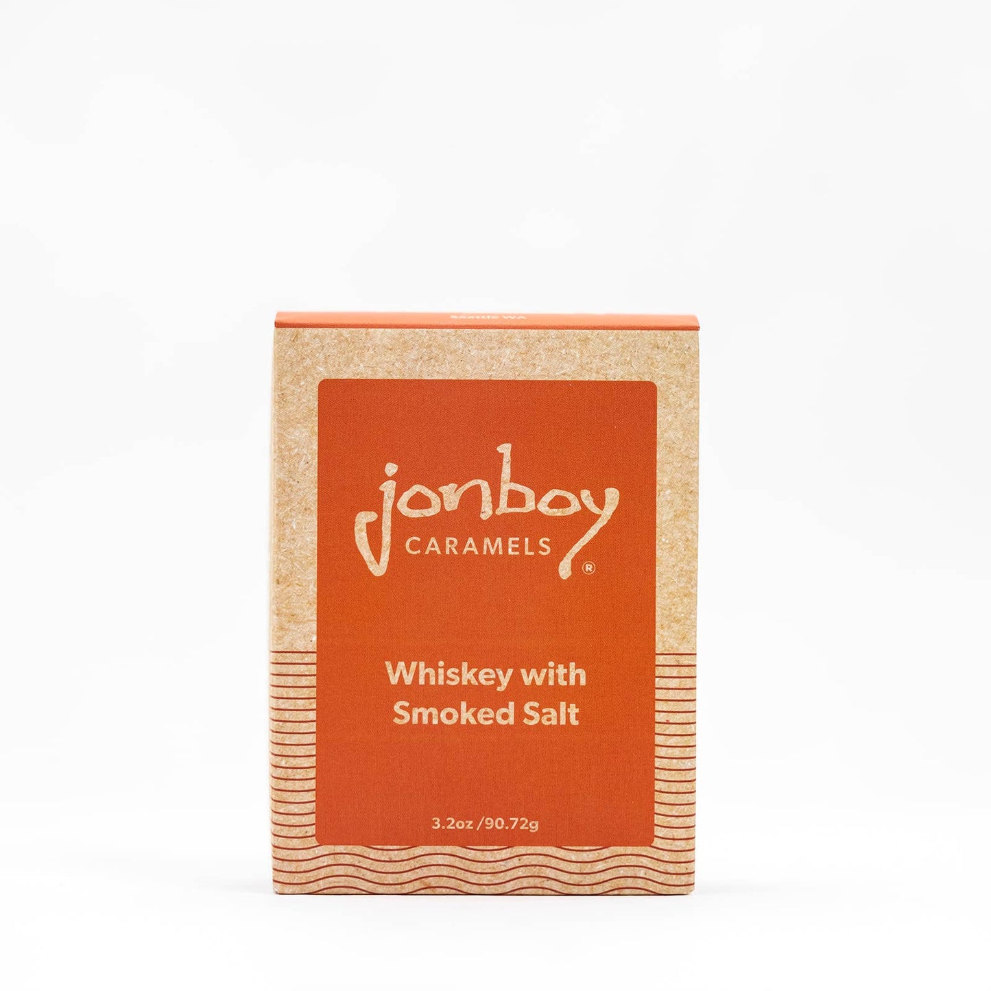 Whiskey with Smoked Salt Caramels - 3.2 oz Box