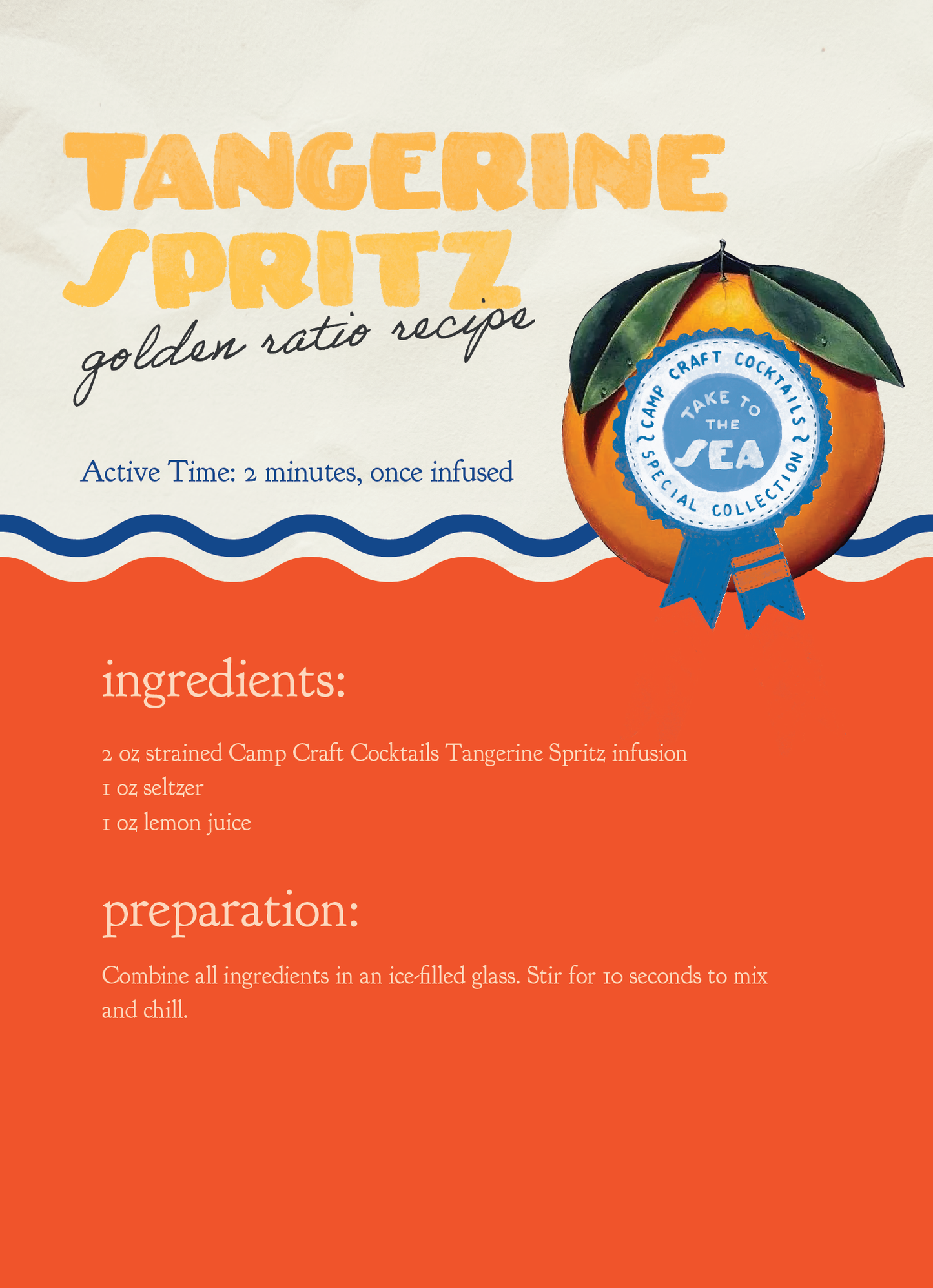 Tangerine Spritz