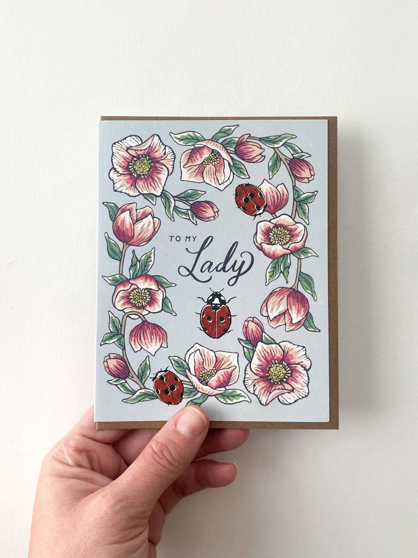 To my Lady - Ladybug Love Card