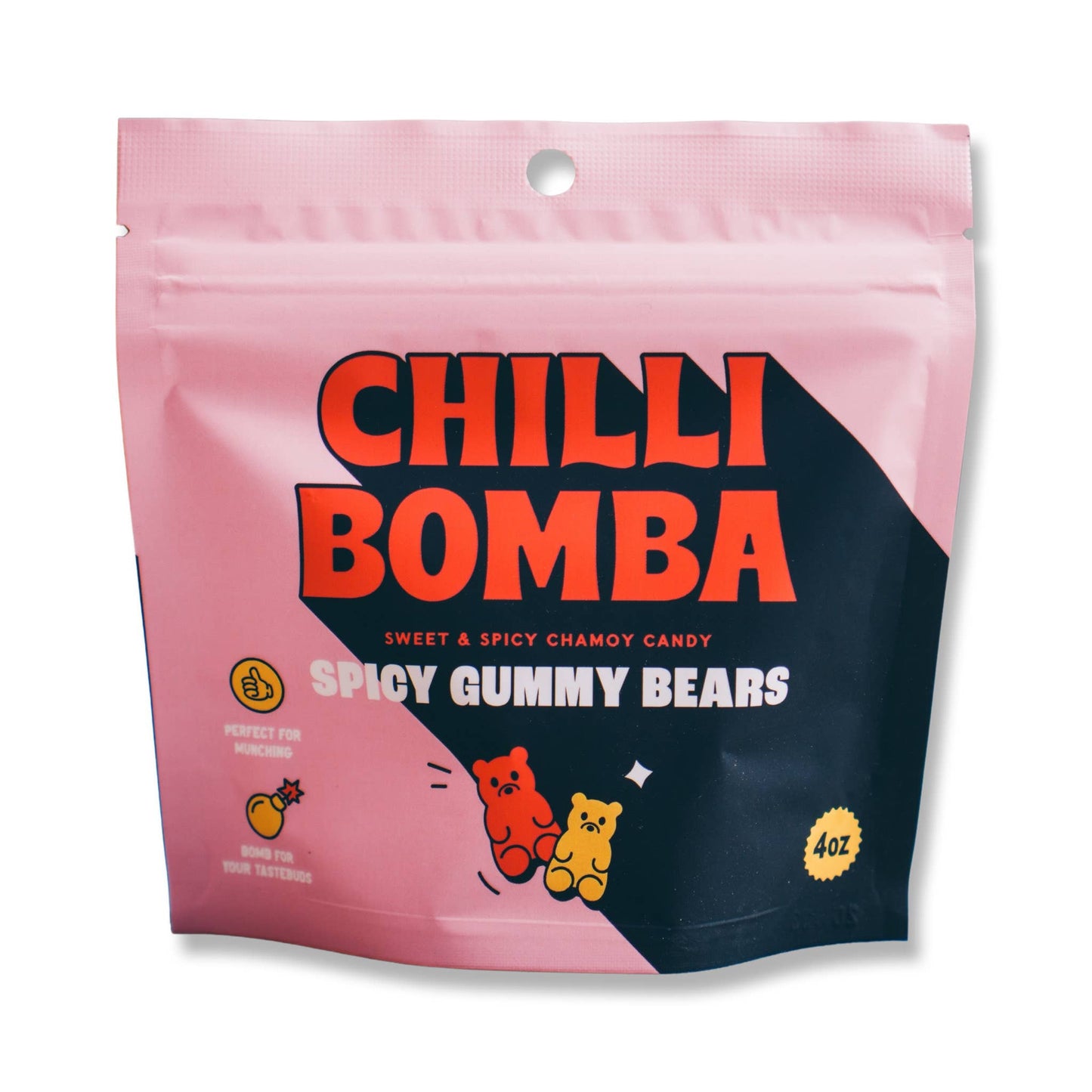 Chilli Bomba Spicy Gummy Bears Chili Candy 4oz