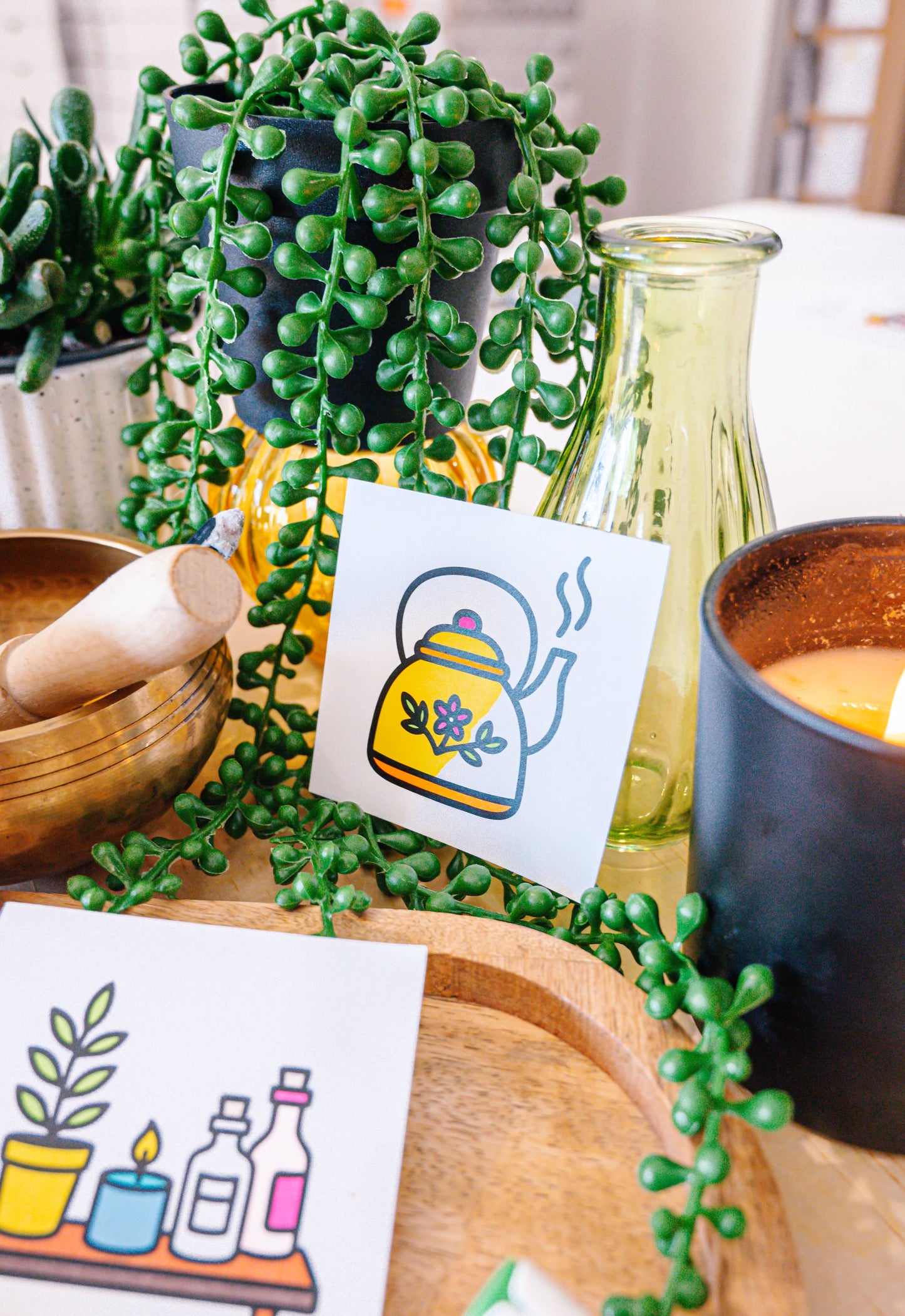 The Pocket Apothecary Mini Coloring Book- Herbology & Witchy