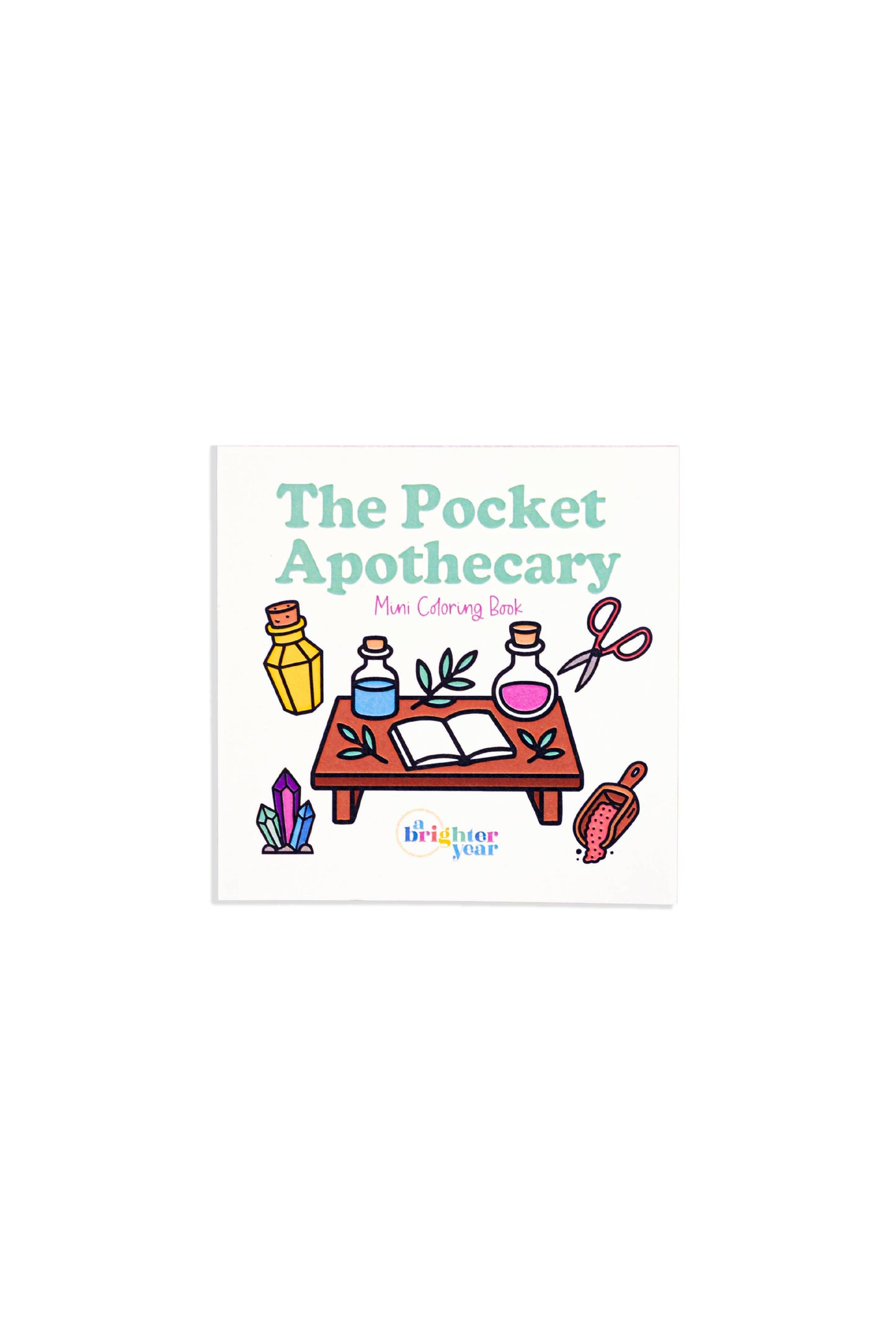 The Pocket Apothecary Mini Coloring Book- Herbology & Witchy