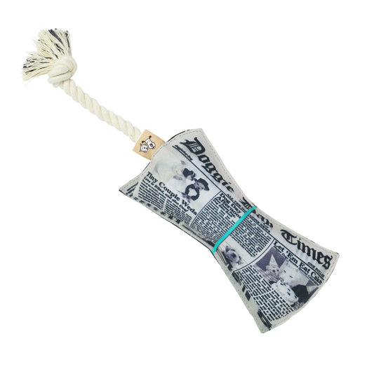 Rope Dog Toy | Newspaper