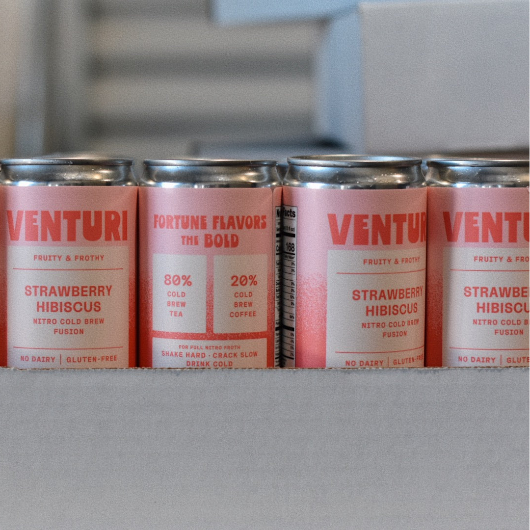 Strawberry Hibiscus Single 12 oz Can