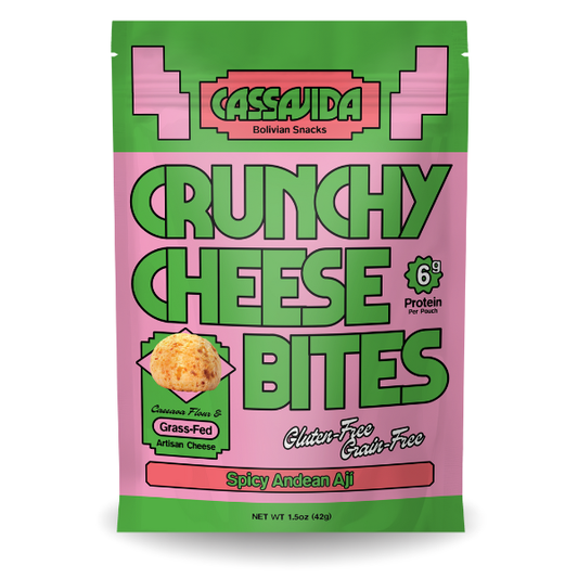 Cassavida Cheese Bites – Spicy Andean Ají Gluten-Free Snack
