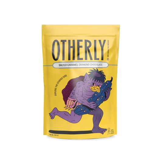 Salted Caramel Drinking Chocolate // Vegan // 200g