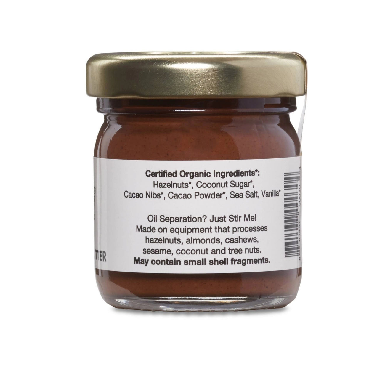 1.27 oz JEM Organics Chocolate Hazelnut Butter