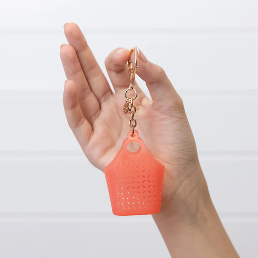 Itty Bitty Bag Charm-Atomic Neon Orange
