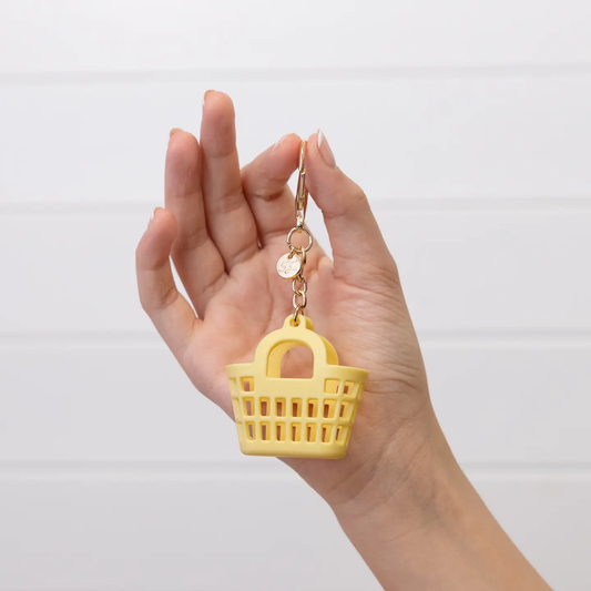 Itty Bitty Bag Charm-Rosie Yellow