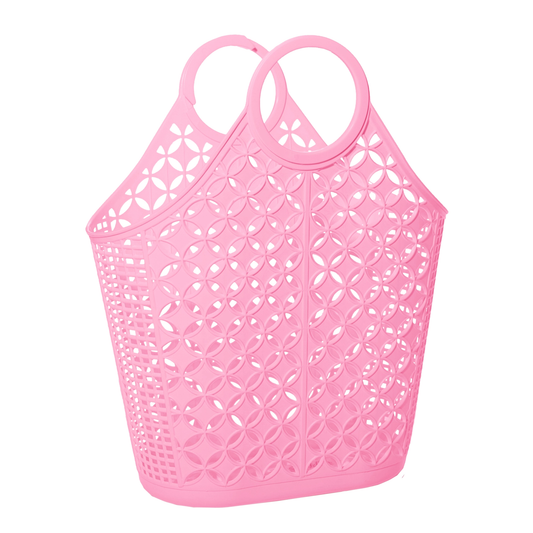 Atomic Tote Jelly Bag - pink