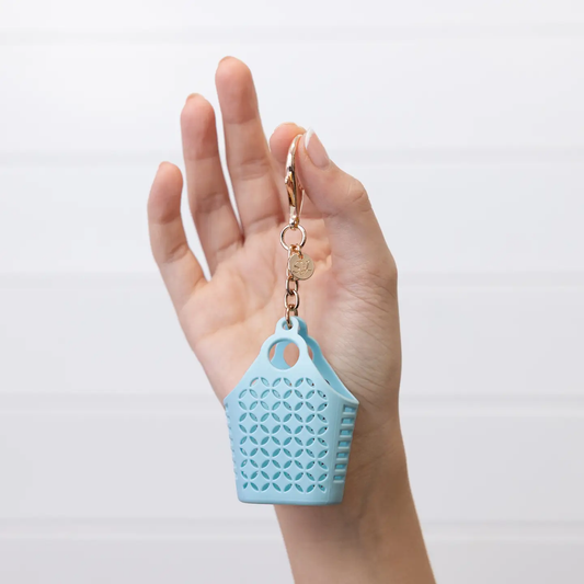 Itty Bitty Bag Charm-Atomic Blue