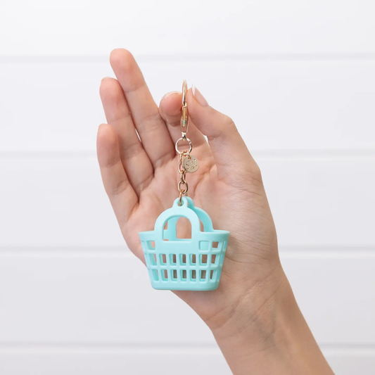 Itty Bitty Bag Charm-Rosie Seafoam