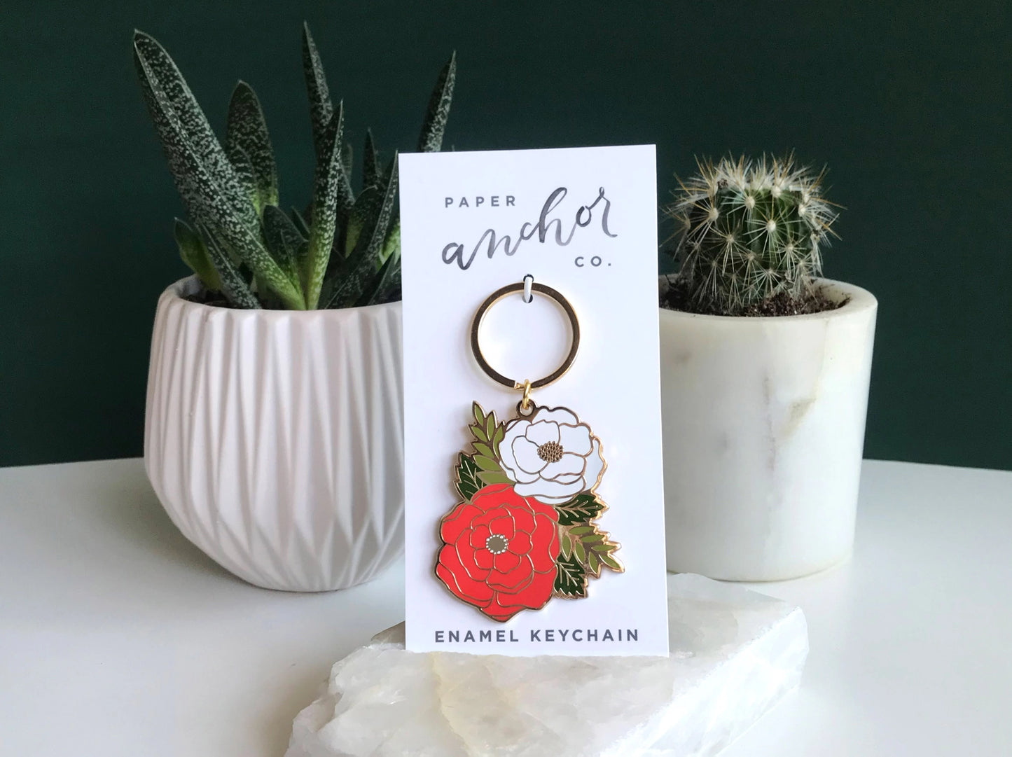 Irene Floral Cluster Keychain